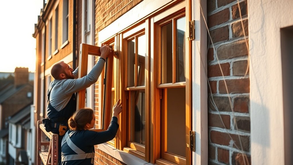 Wooden Window Installation Hounslow